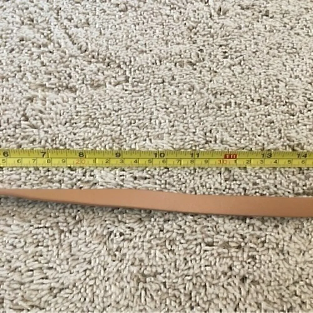 Girls tan and gold belt
